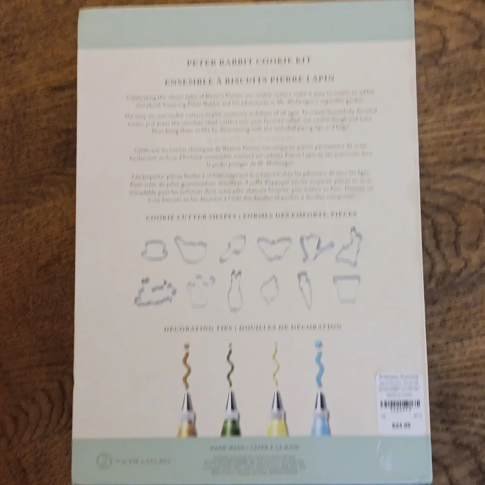 Williams-Sonoma Peter Rabbit Cookie Kit